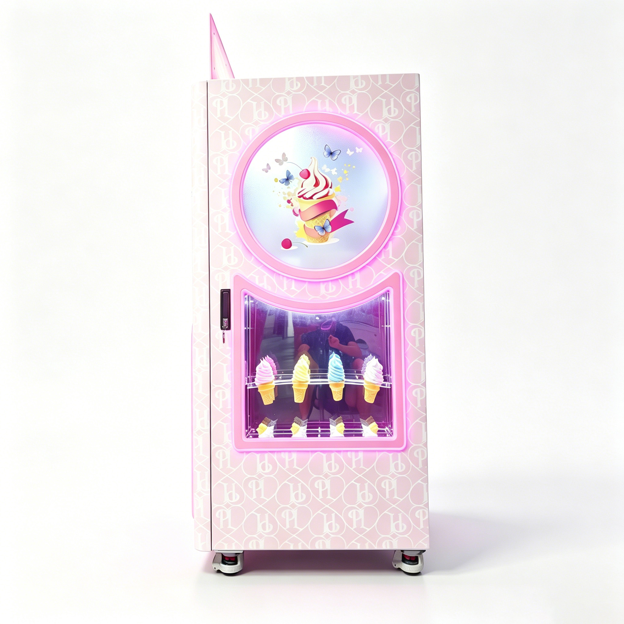 PLOUISE Self-Service Automatic Ice Cream Vending Machine