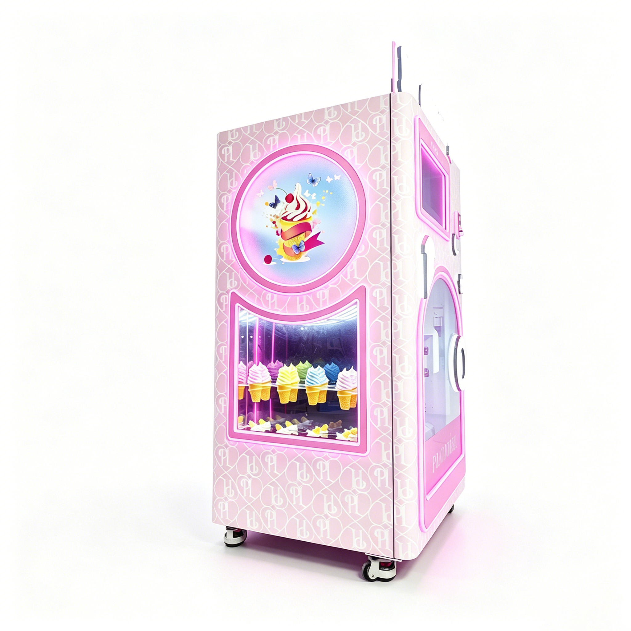 PLOUISE Self-Service Automatic Ice Cream Vending Machine
