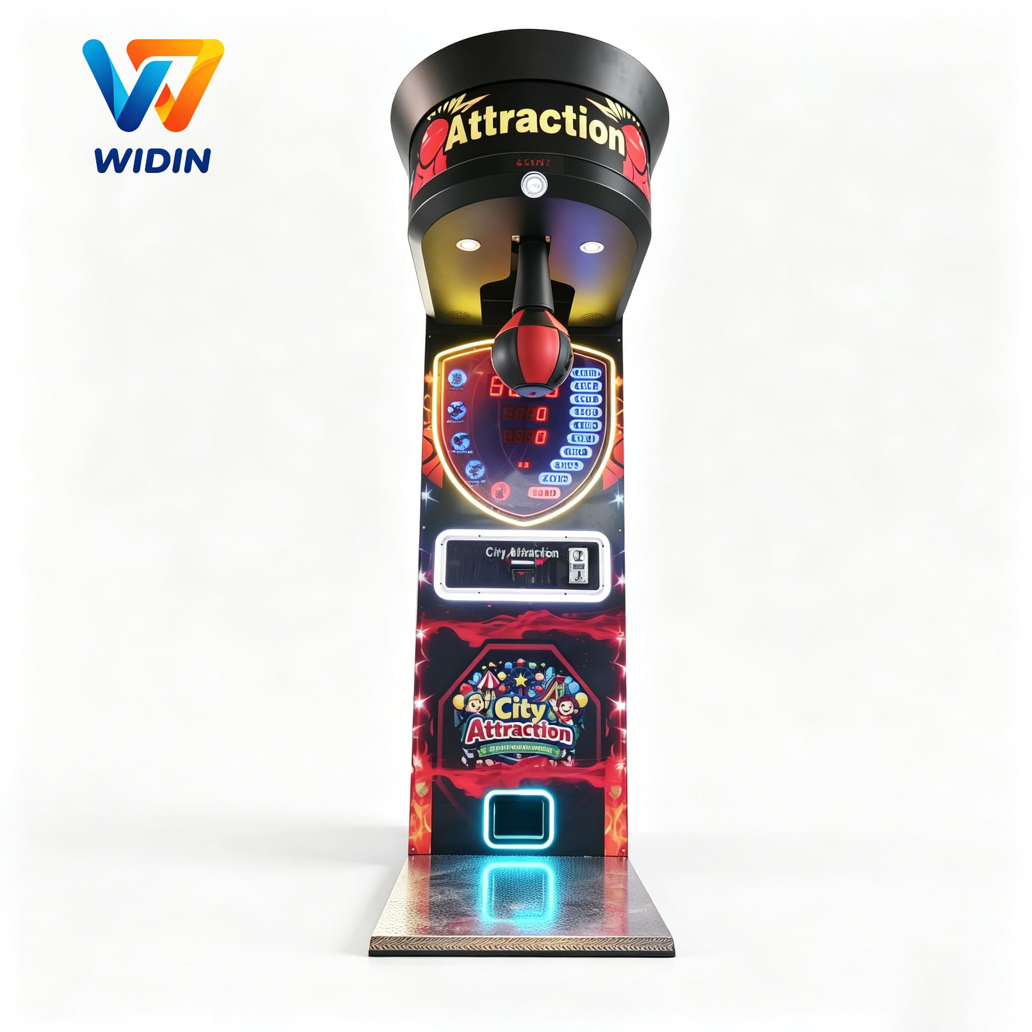 Commercial Boxing Arcade Machine | Punch Strength Tester Game Machine