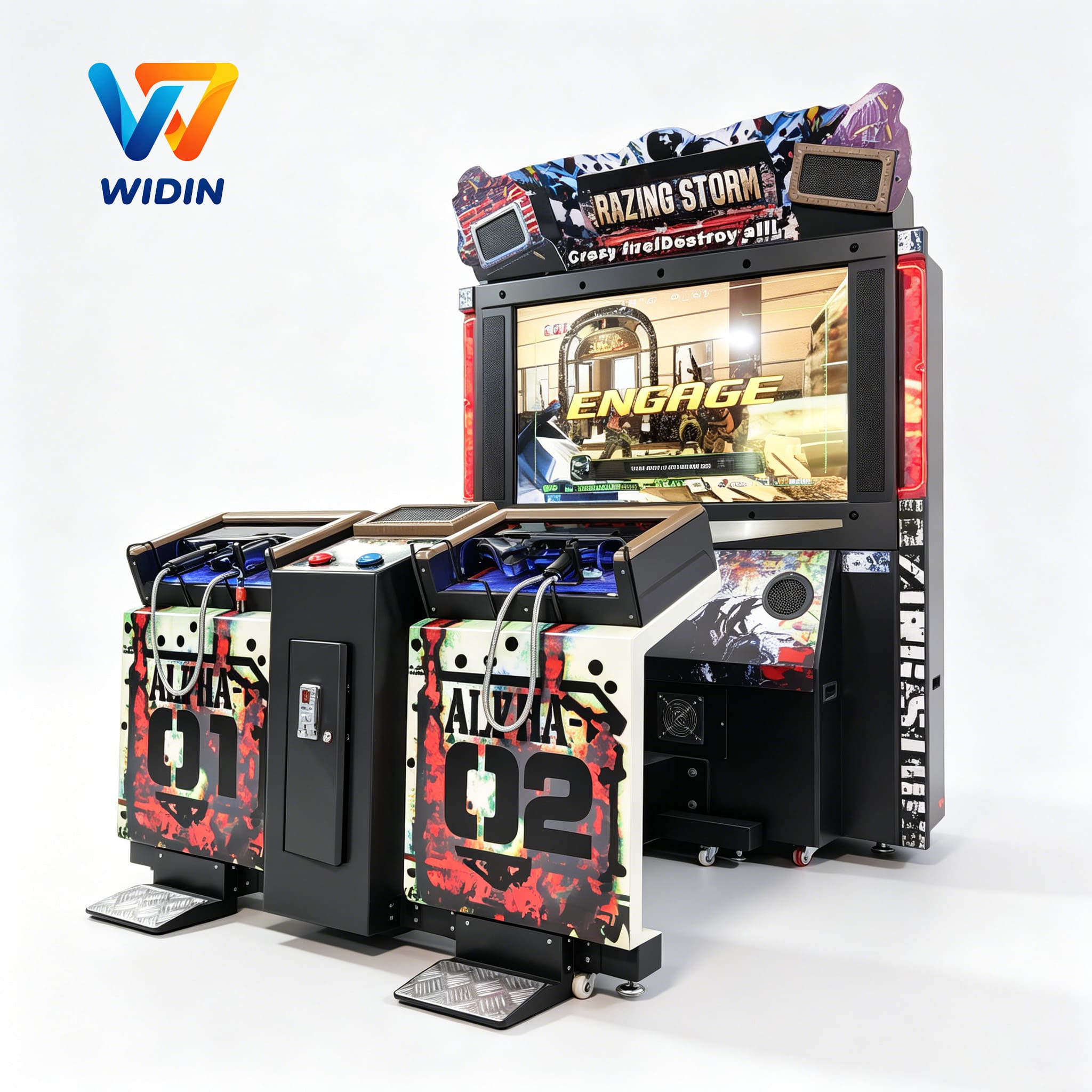 Multiplayer Shooting Arcade Machine | Gun Shooting Game Machine
