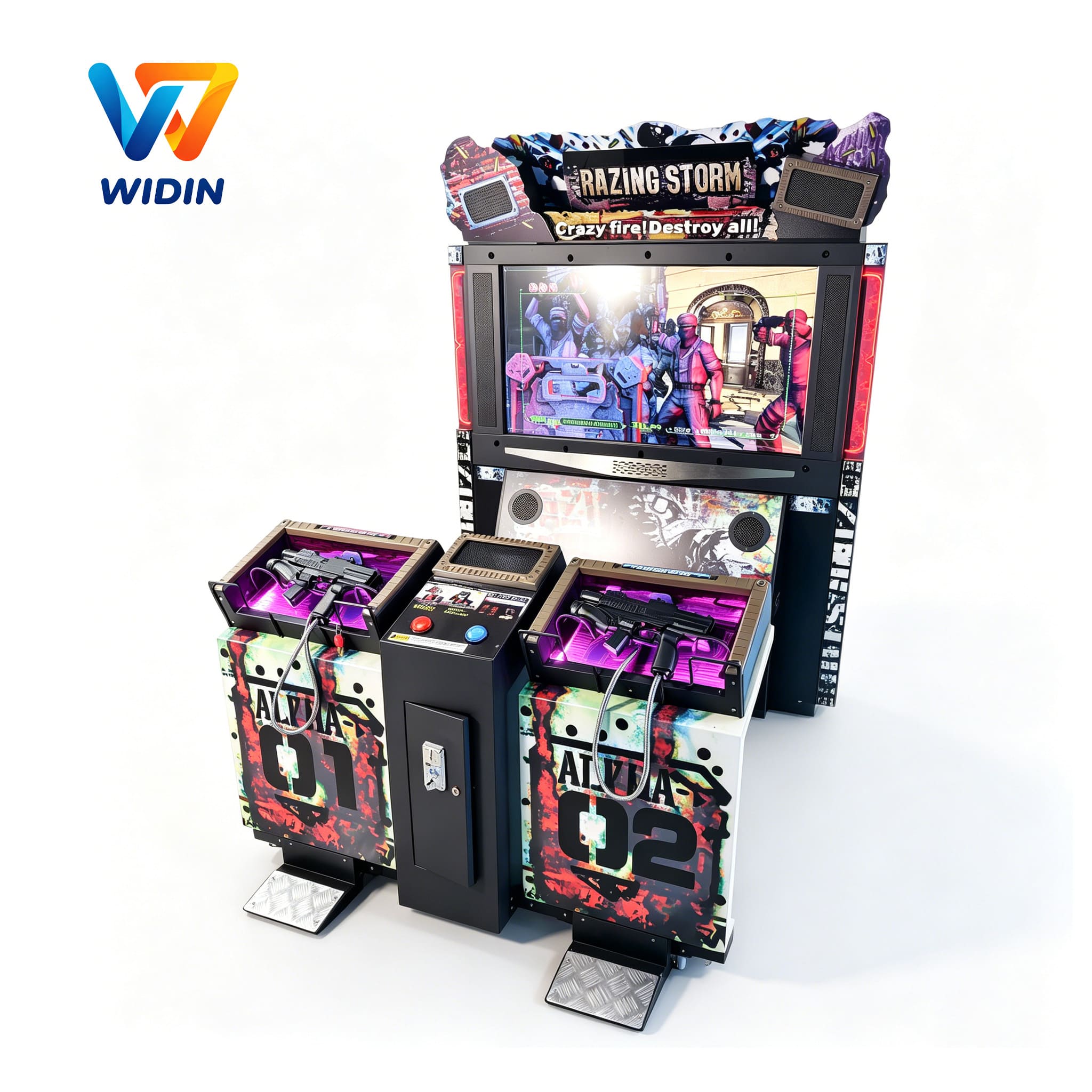 Multiplayer Shooting Arcade Machine | Gun Shooting Game Machine