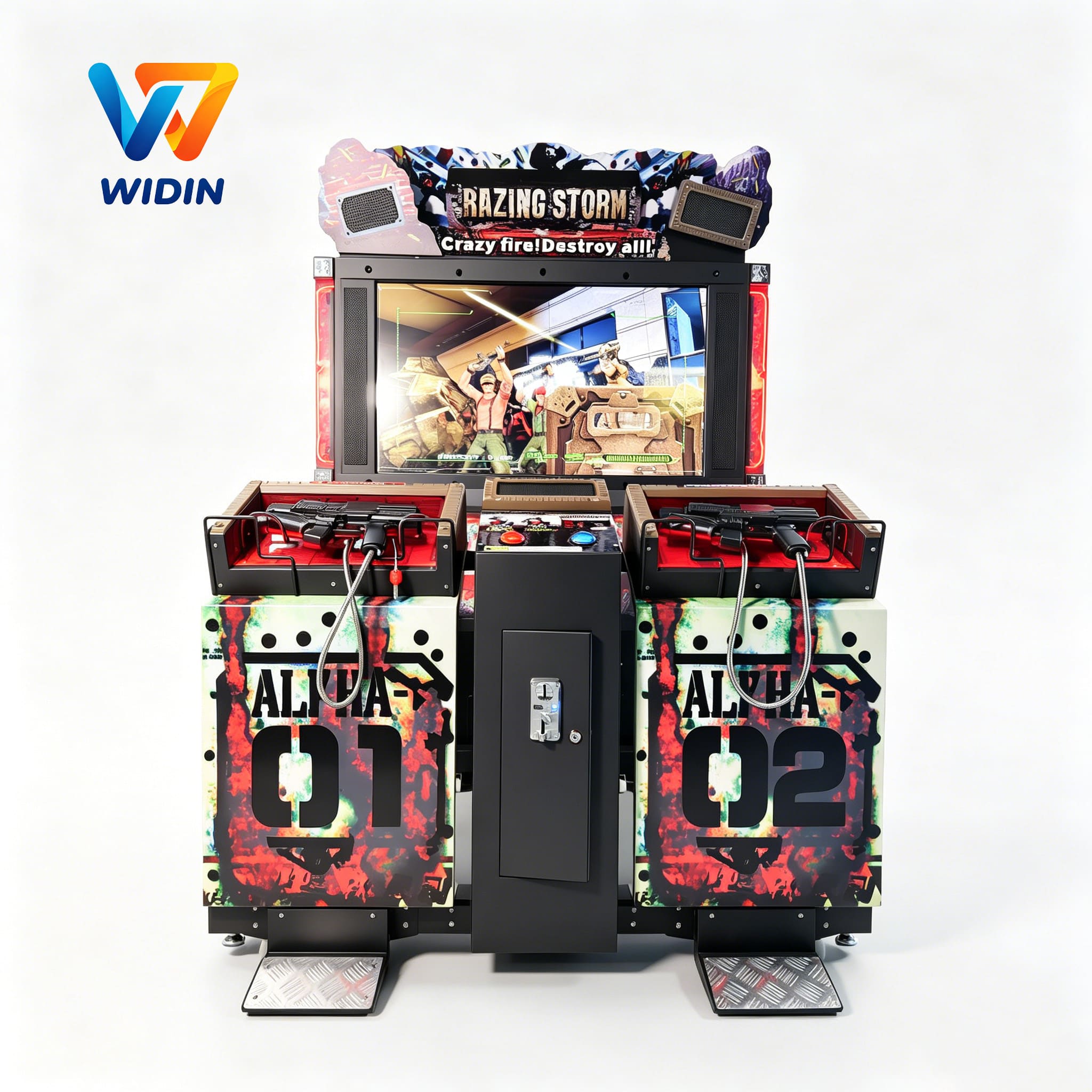 Multiplayer Shooting Arcade Machine | Gun Shooting Game Machine
