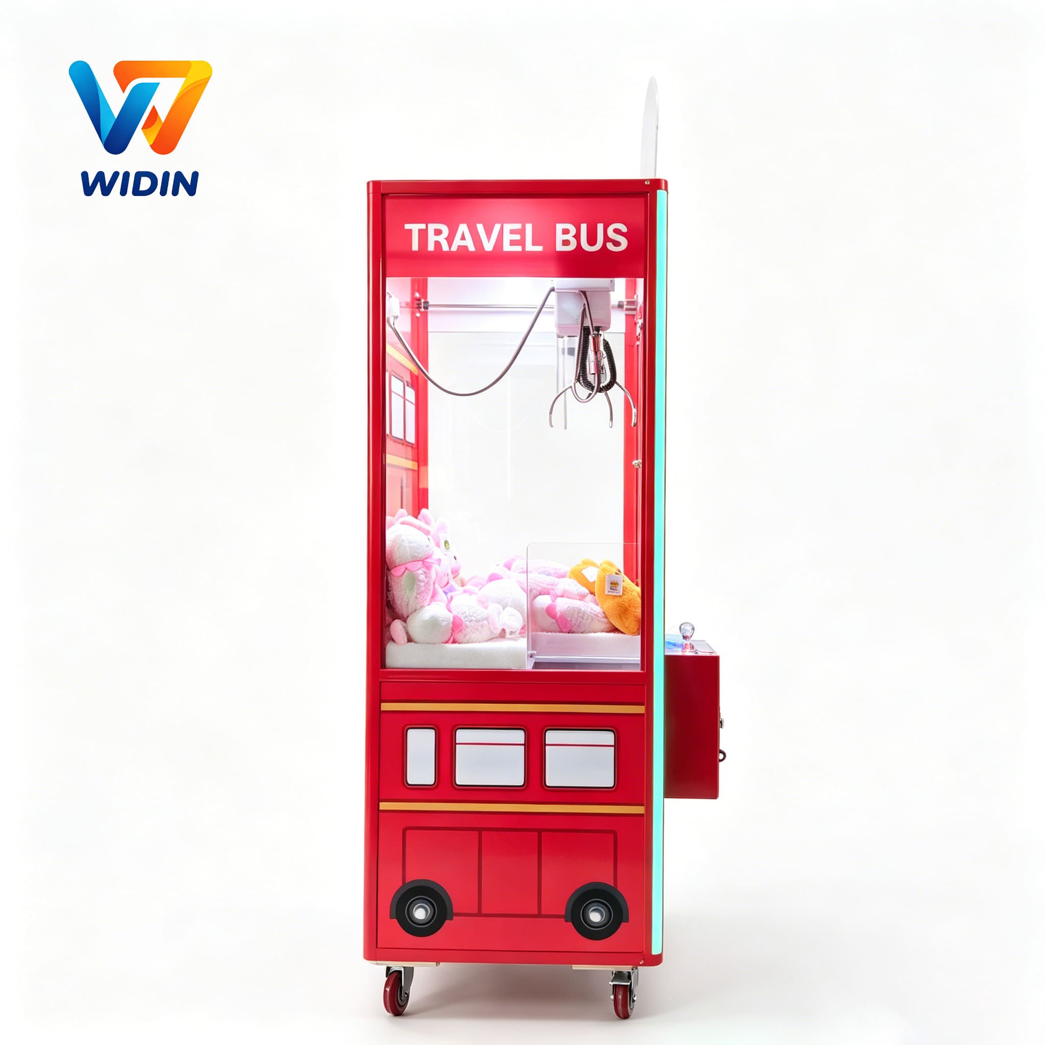 Travel Bus LED Claw Machine | Commercial Arcade Prize Crane Machine