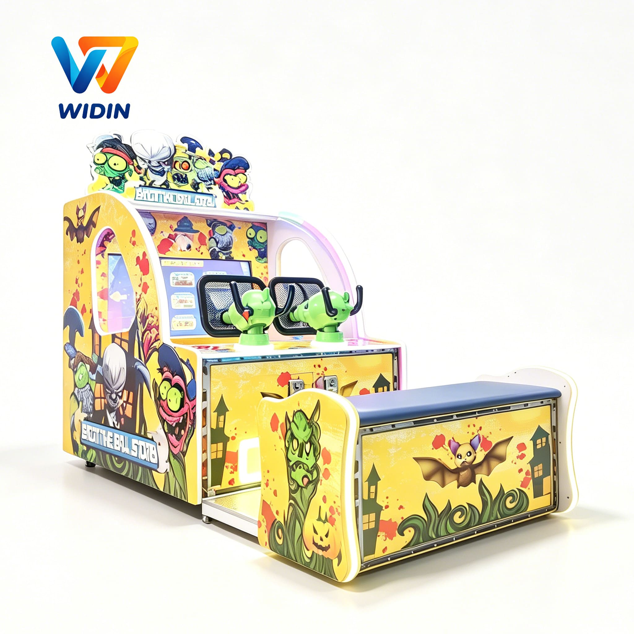 Kids Shooting Arcade Game Machine | Double Player Interactive Shooting Game for Family Entertainment