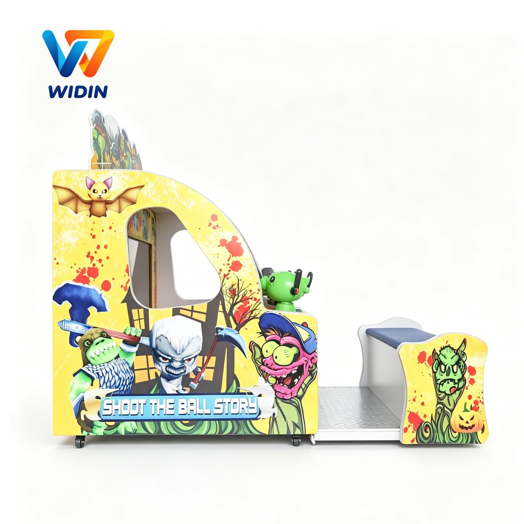Kids Shooting Arcade Game Machine | Double Player Interactive Shooting Game for Family Entertainment