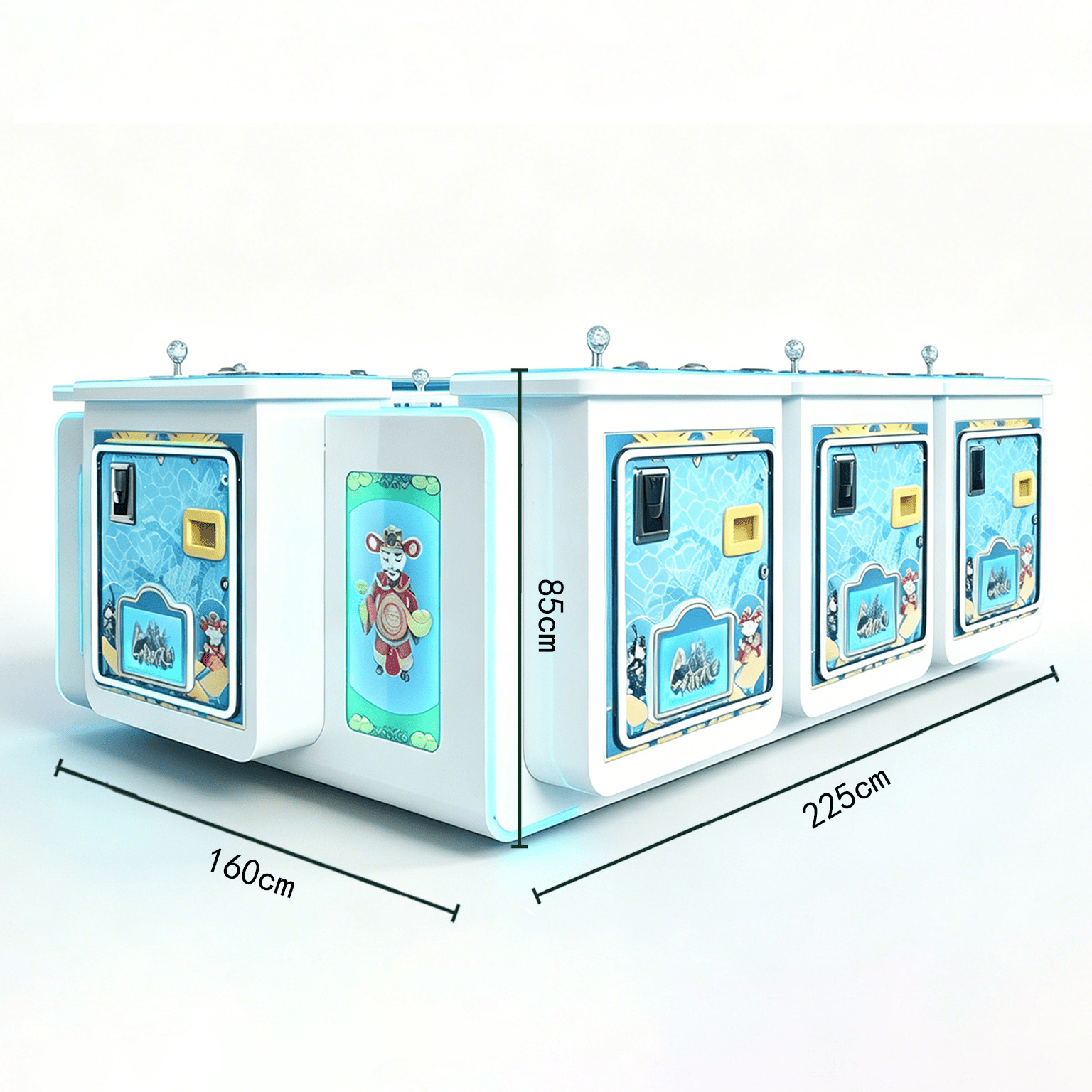 Multiplayer Fishing Arcade Game Machine | Ocean King Fish Shooting Game Machine for Arcade Center