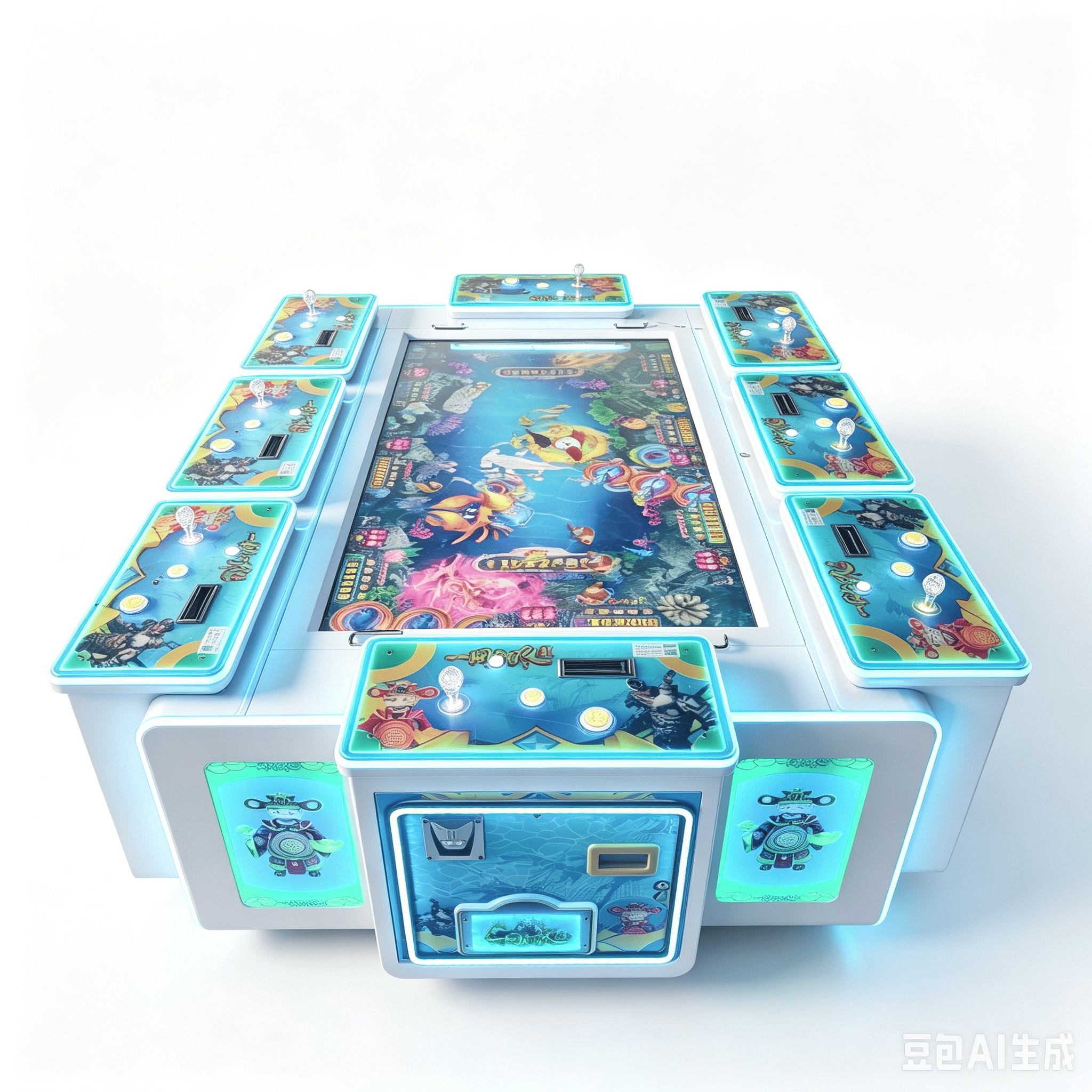 Multiplayer Fishing Arcade Game Machine | Ocean King Fish Shooting Game Machine for Arcade Center