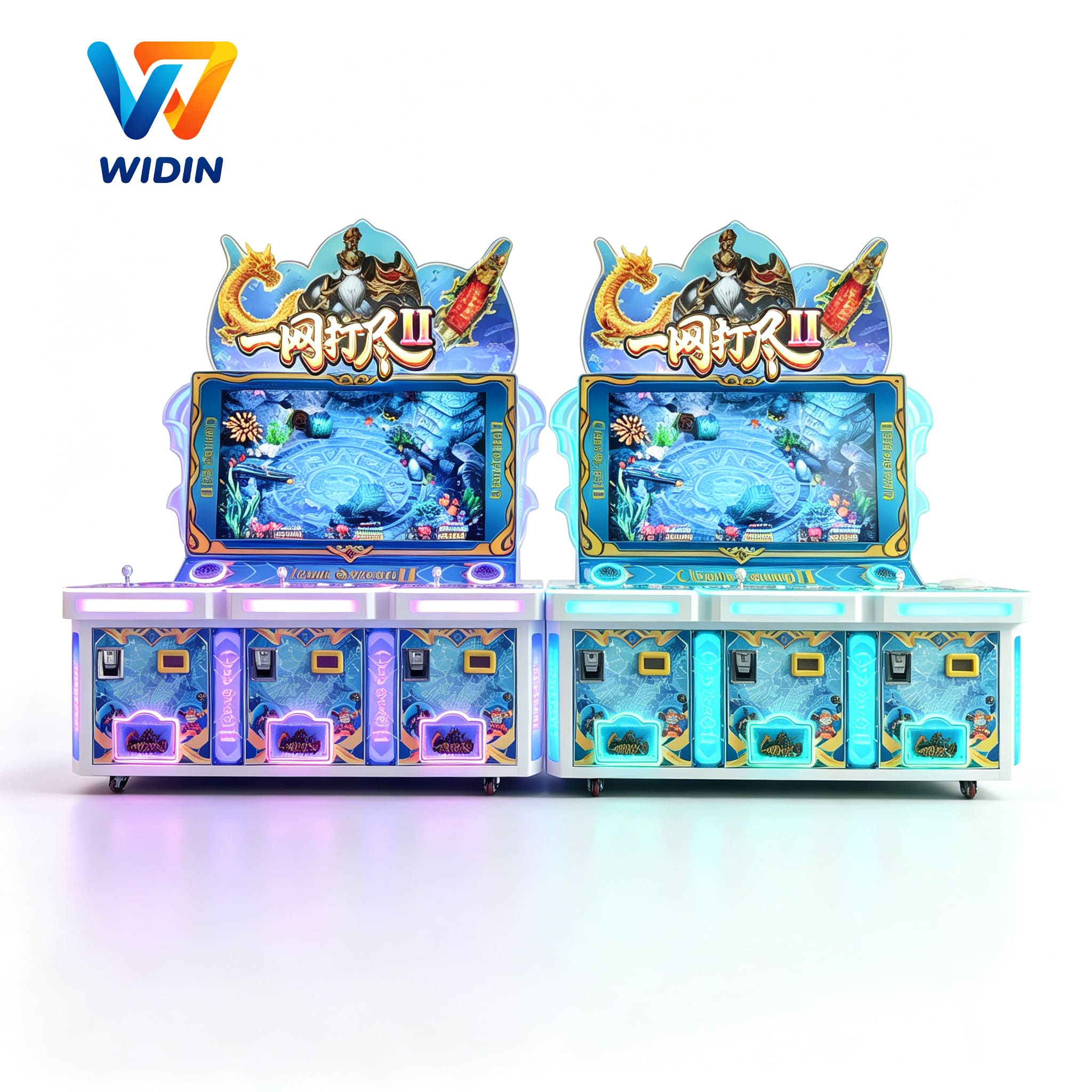 Multiplayer Fish Shooting Arcade Game Machine | Large Screen Fishing Game Machine for Arcade Center