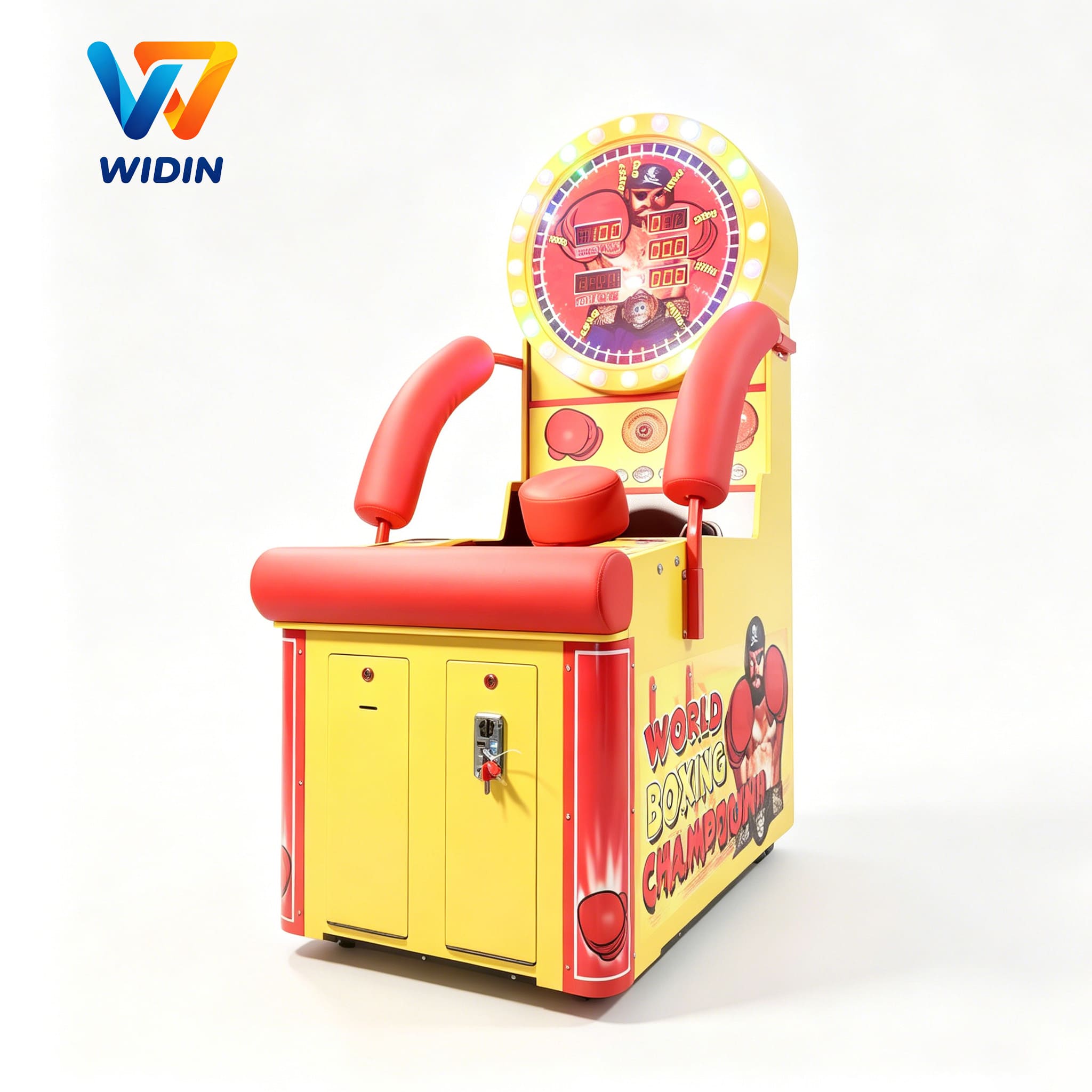 Commercial Boxing Arcade Machine | Punching Strength Tester Game Machine for Arcade Center