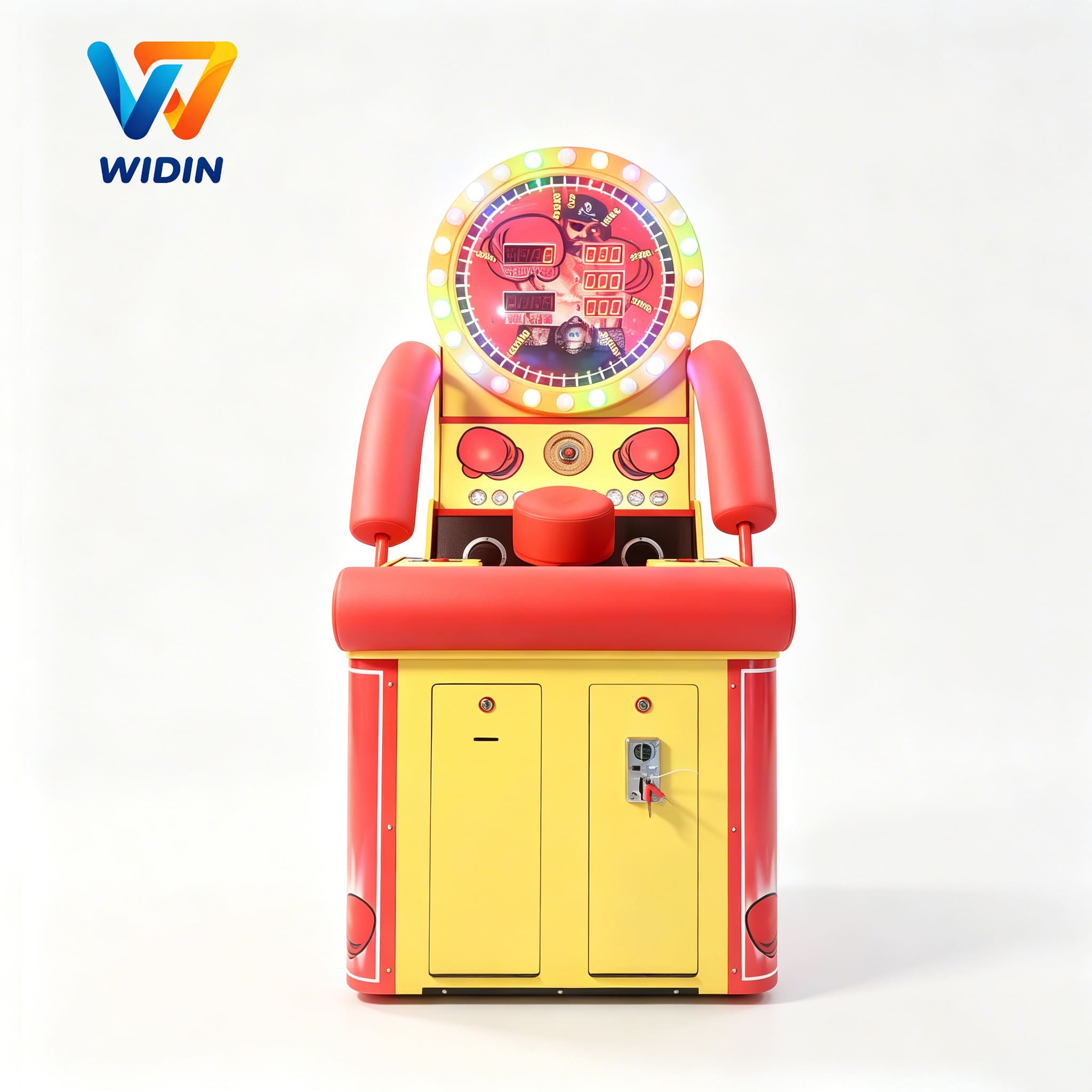 Commercial Boxing Arcade Machine | Punching Strength Tester Game Machine for Arcade Center