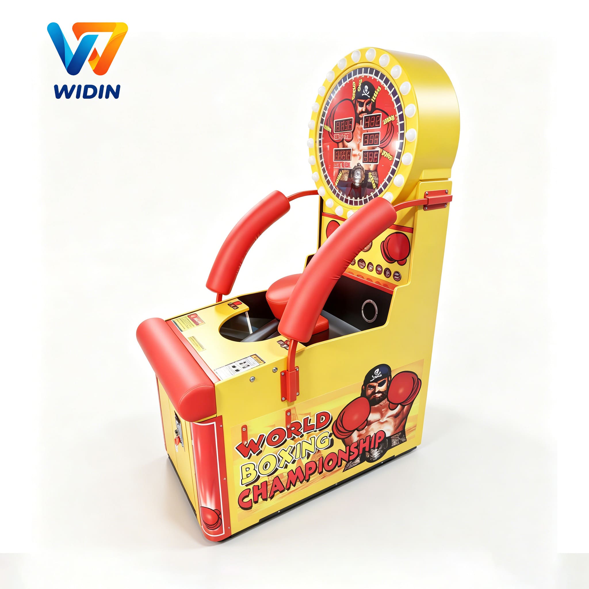 Commercial Boxing Arcade Machine | Punching Strength Tester Game Machine for Arcade Center