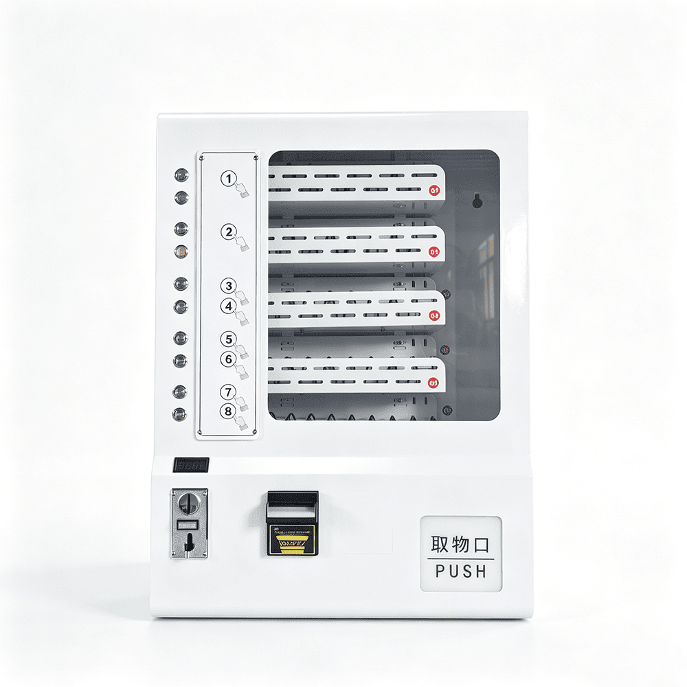 Mini Smart Vending Machine | Compact Self-Service Retail Machine for Snacks & Small Products