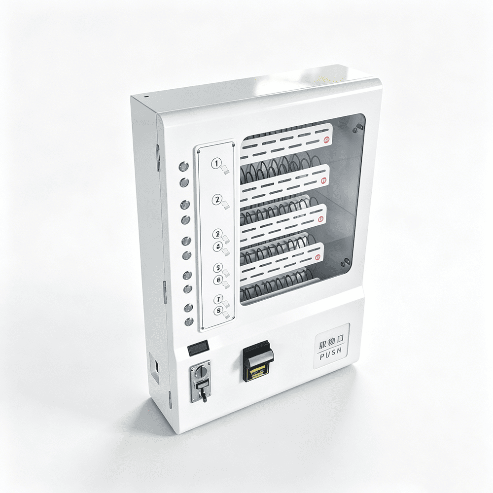 Mini Smart Vending Machine | Compact Self-Service Retail Machine for Snacks & Small Products