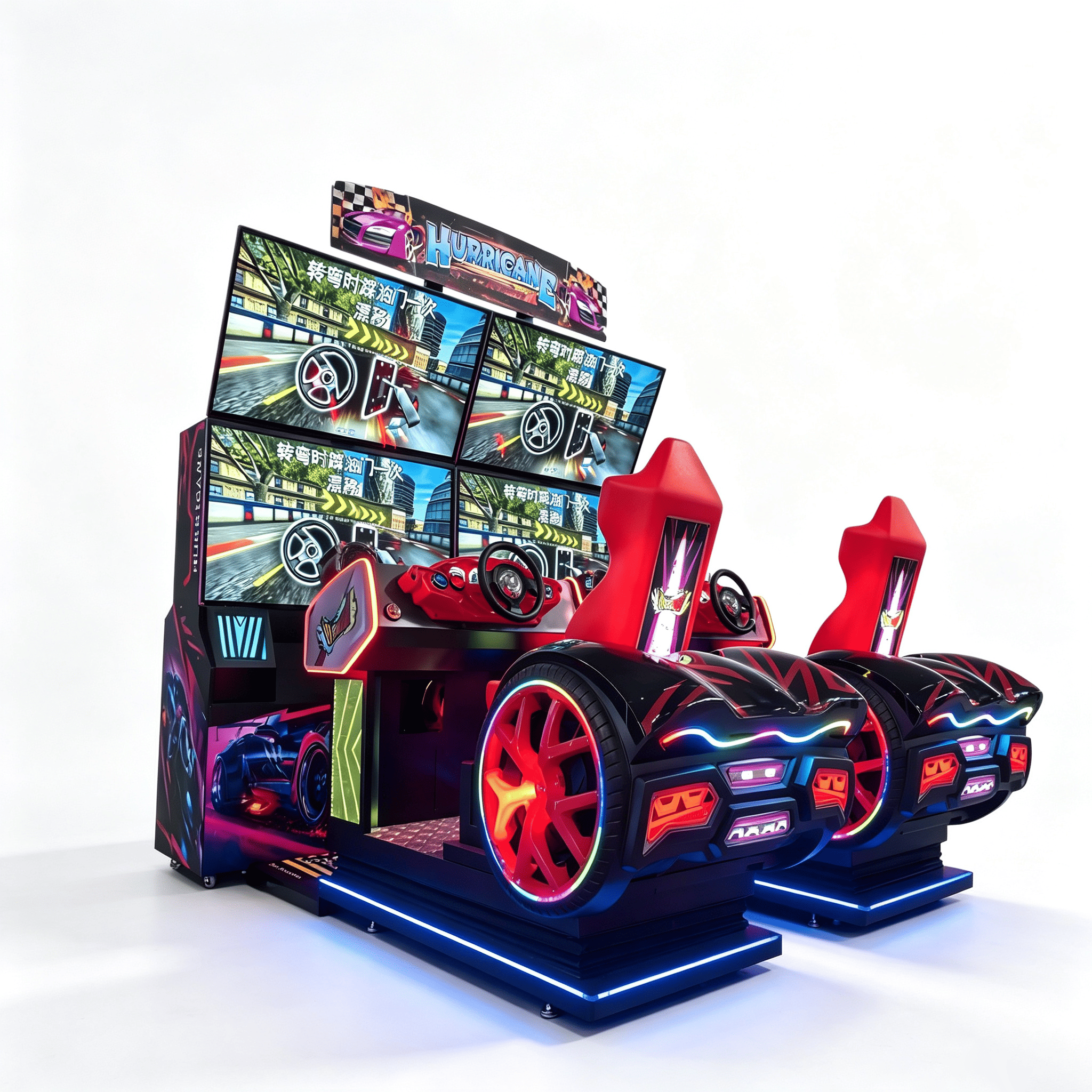 Twin Racing Arcade Machine