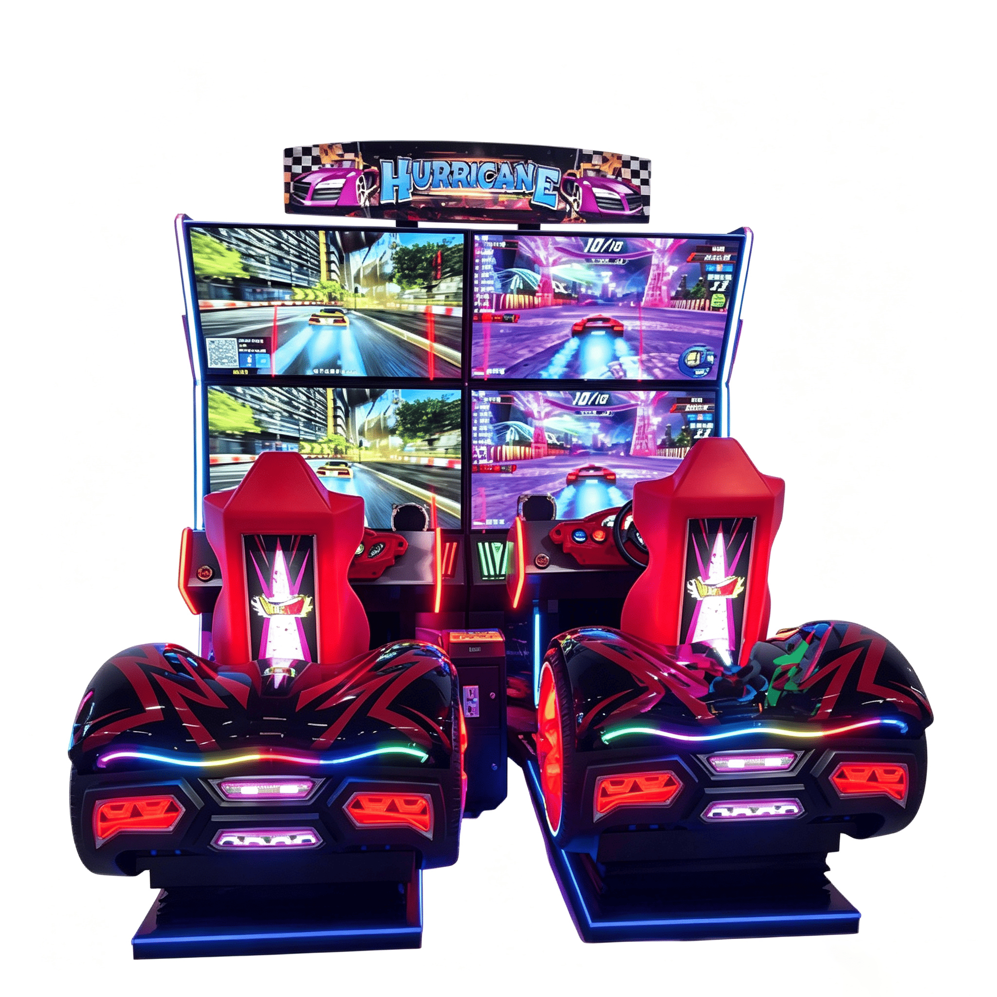 Twin Racing Arcade Machine