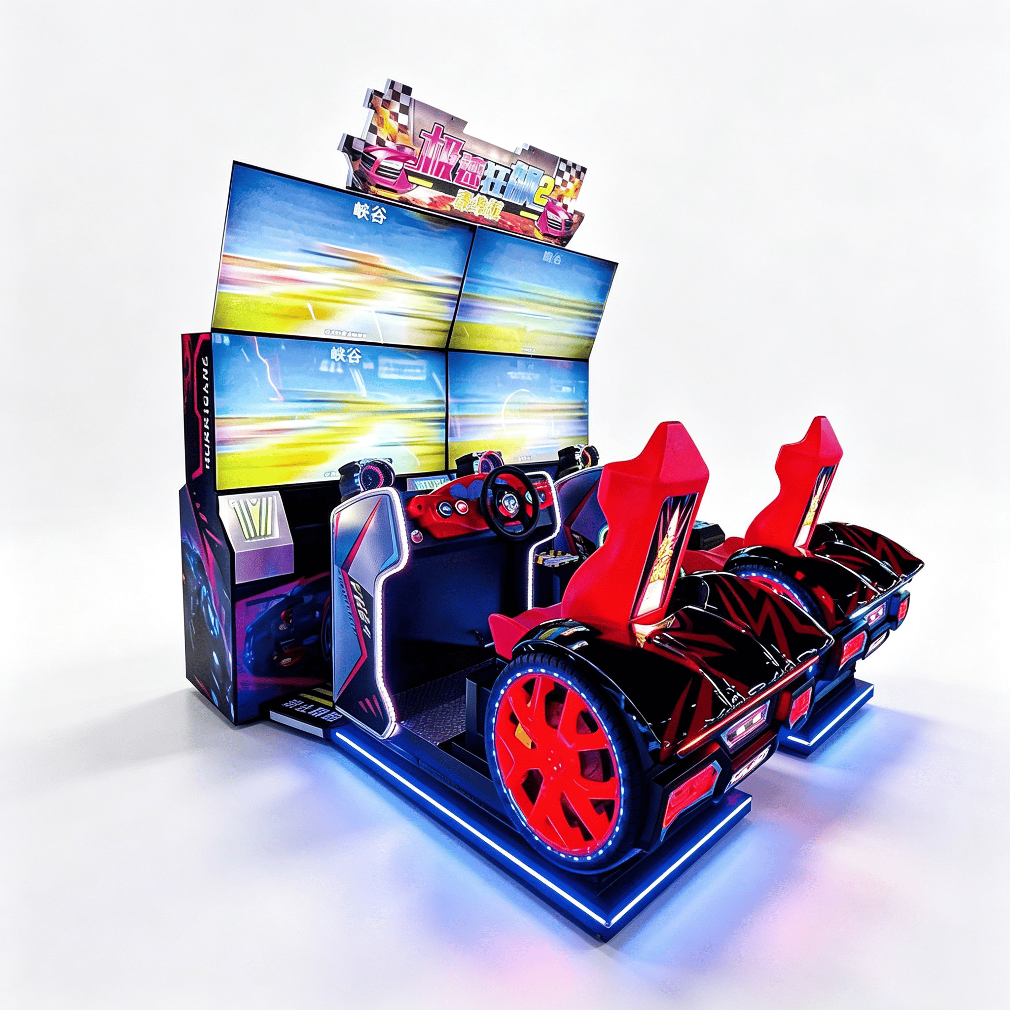 Twin Racing Arcade Machine