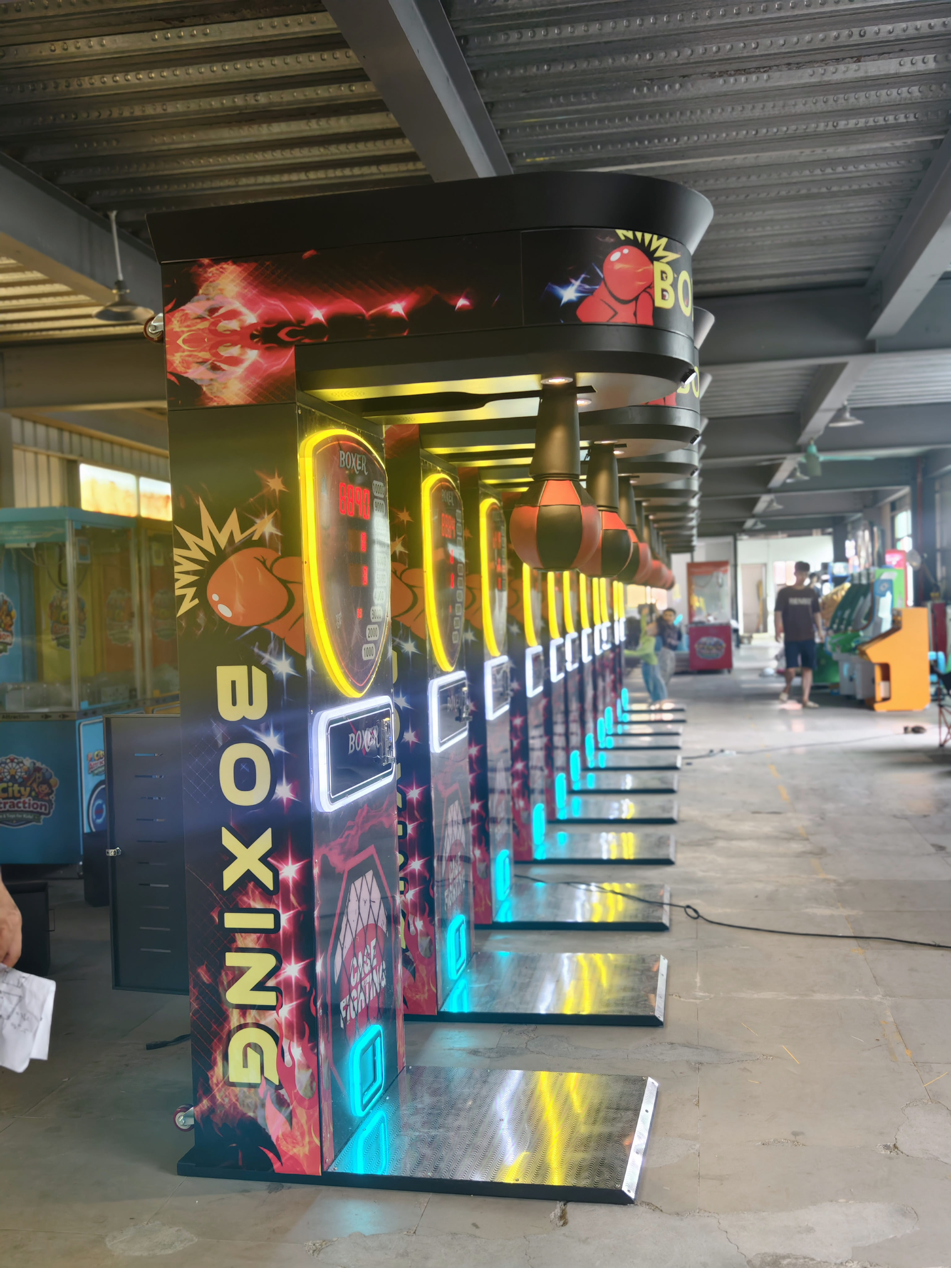 Commercial Boxing Arcade Machine | Punch Strength Tester Game Machine Commercial Boxing Arcade Machine | Punch Strength Tester Game Machine