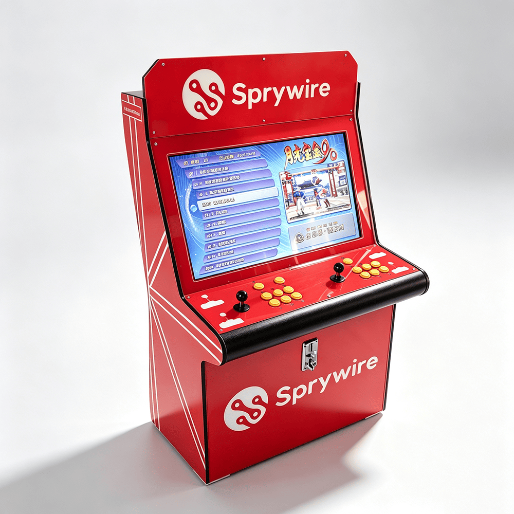 Classic Fighting Arcade Machine | 32-Inch Multi-Game Cabinet