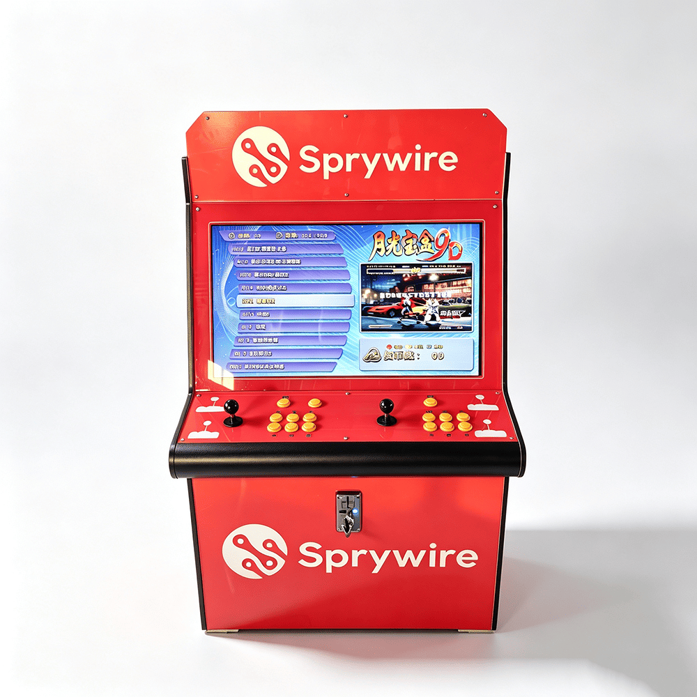 Classic Fighting Arcade Machine | 32-Inch Multi-Game Cabinet