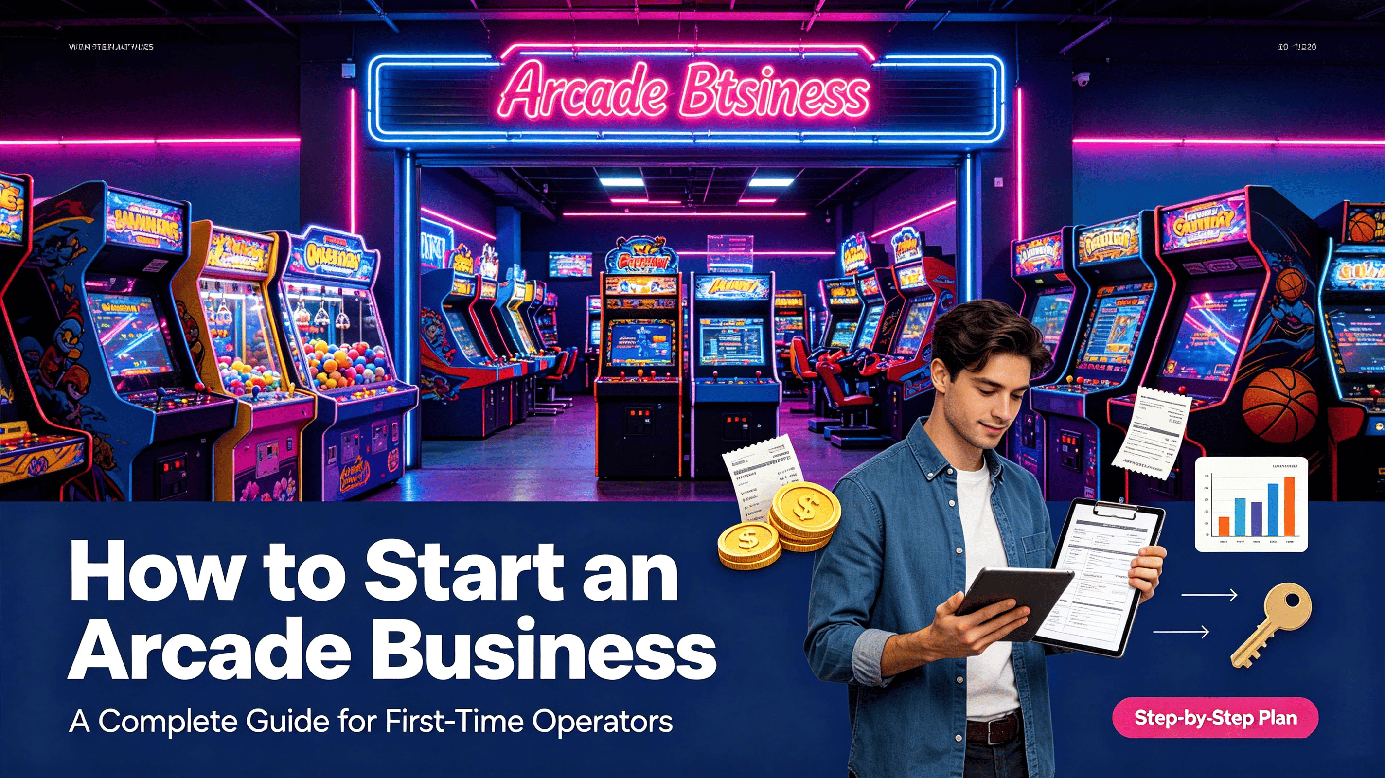 How to Start an Arcade Business: A Complete Guide for First-Time Operators