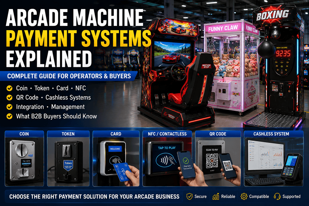 Arcade Machine Payment Systems Explained: A Complete Guide for Operators and Buyers