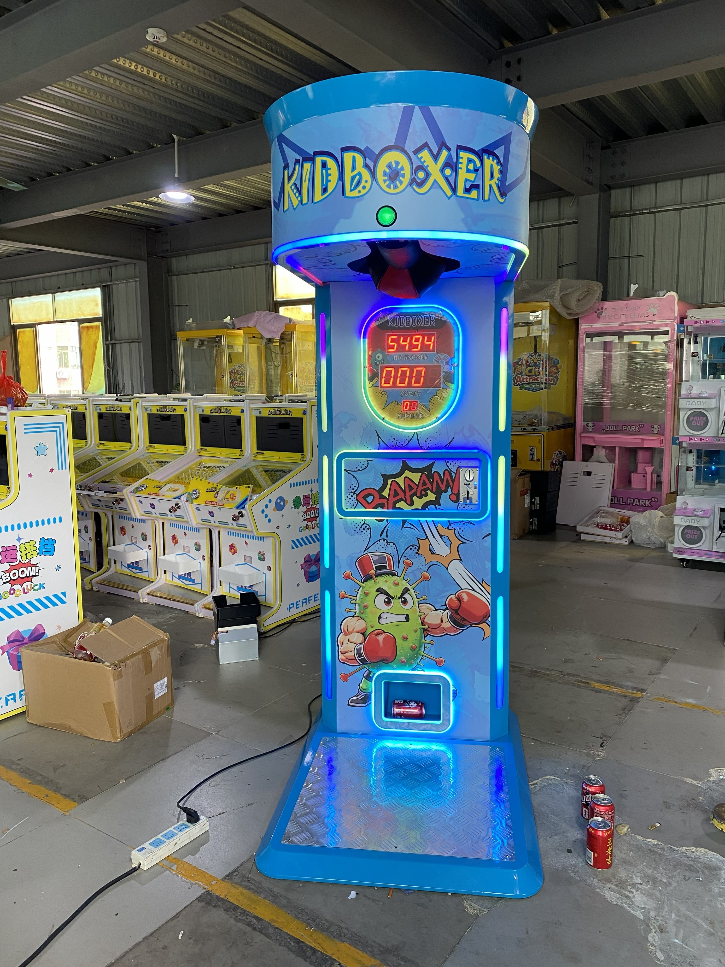 Kids Boxing Arcade Machine