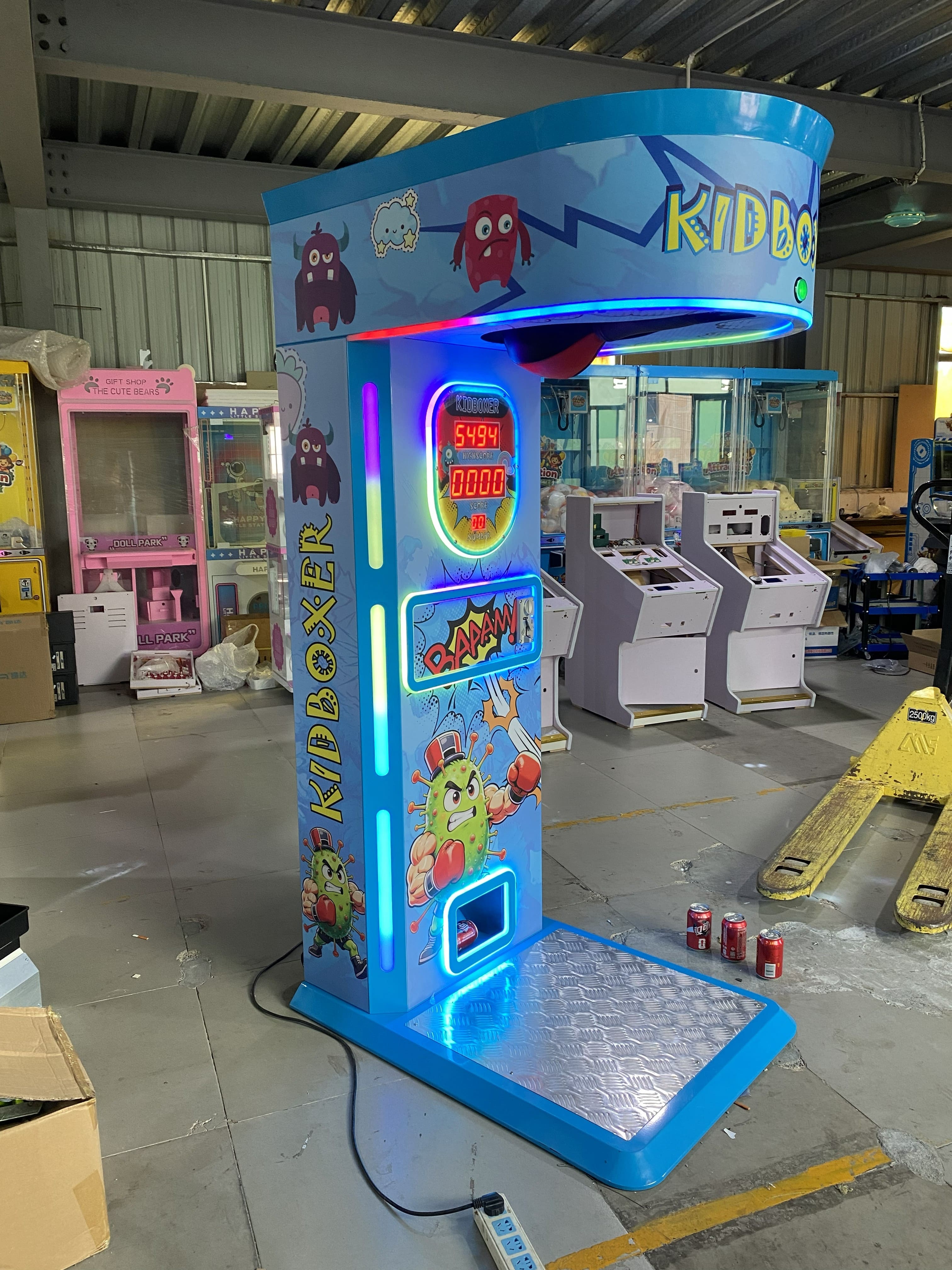 Kids Boxing Arcade Machine