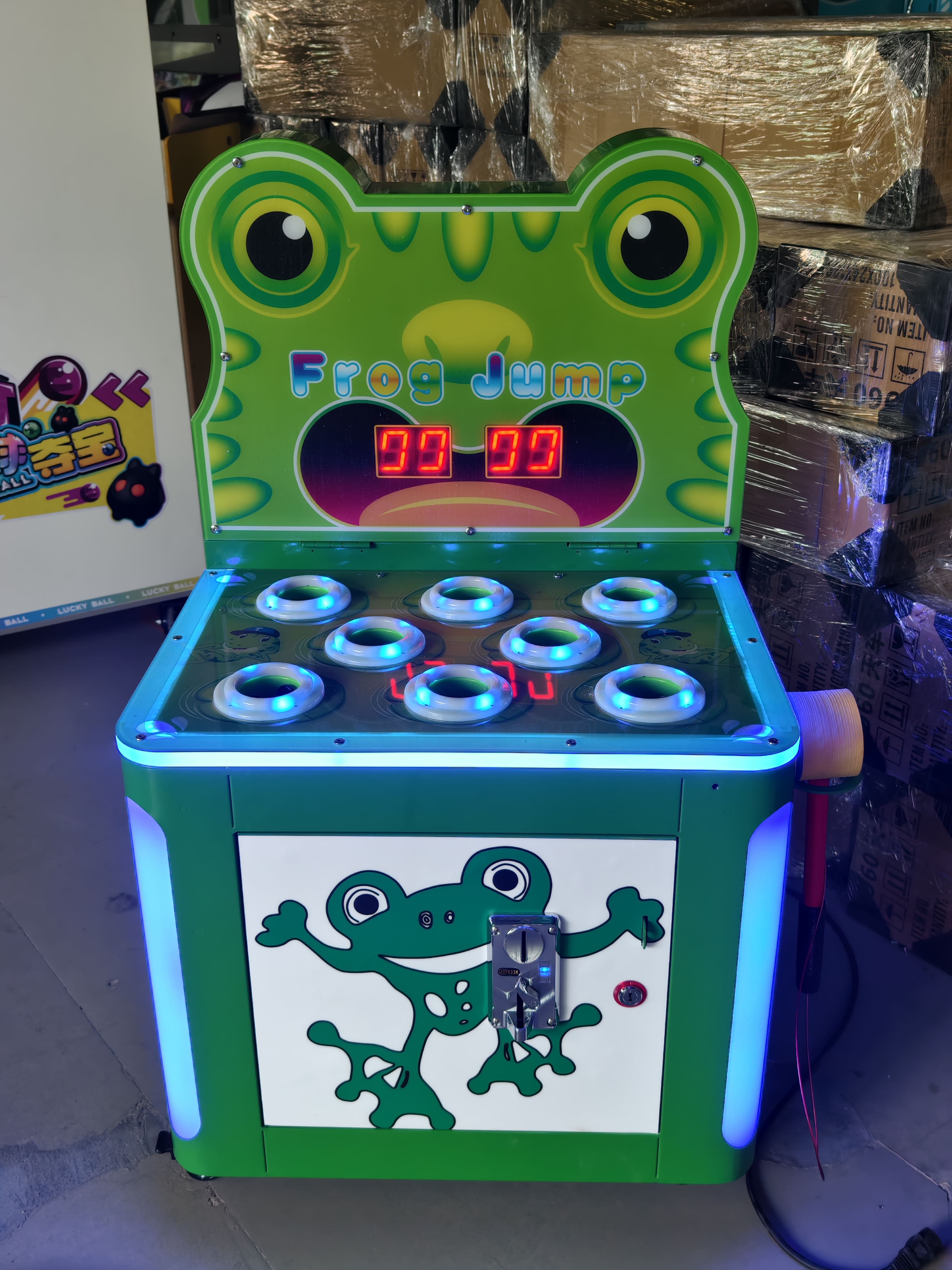 Kids Frog Jump Arcade Game Machine | Interactive Reaction Game Machine