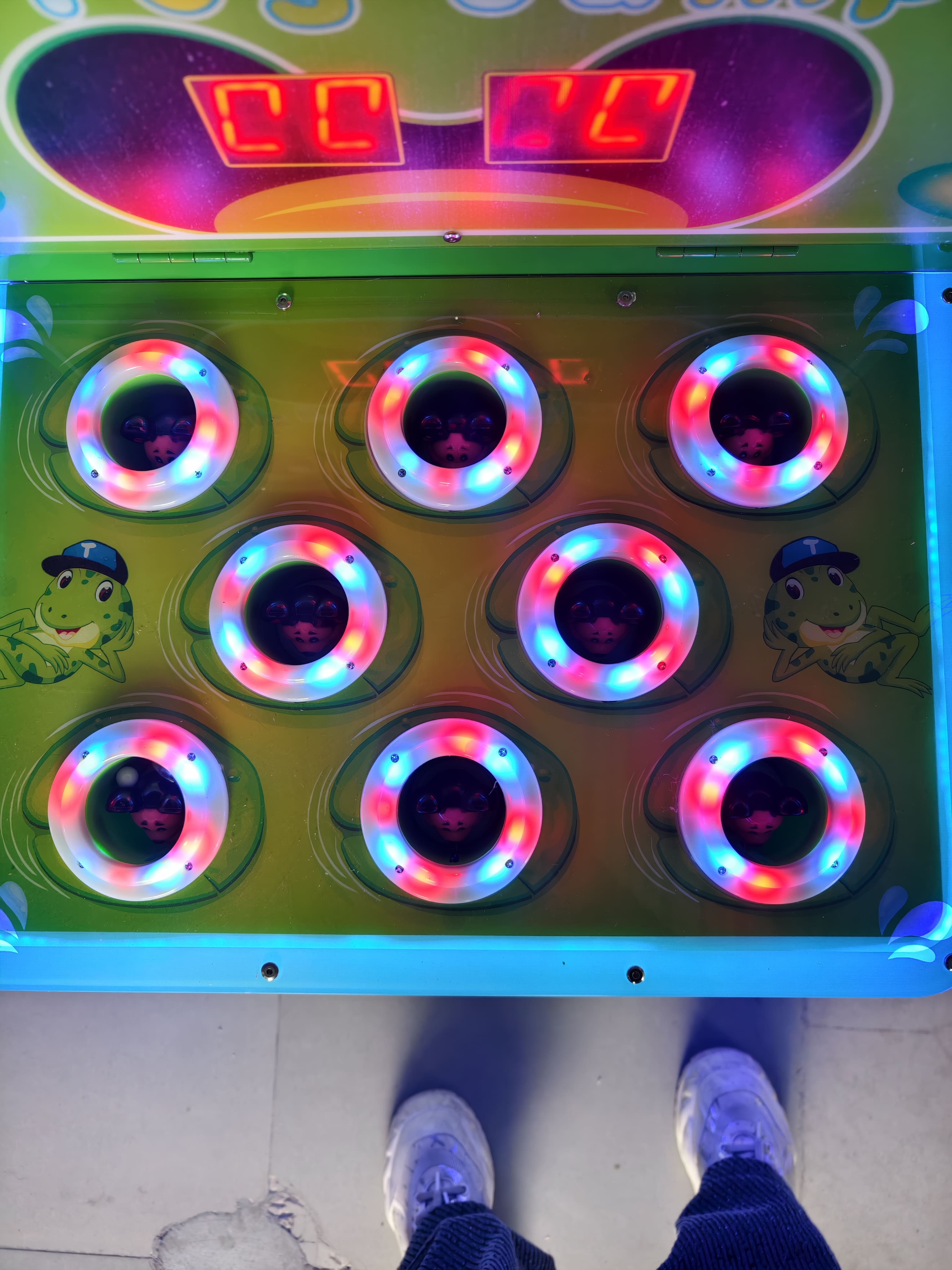 Kids Frog Jump Arcade Game Machine | Interactive Reaction Game Machine
