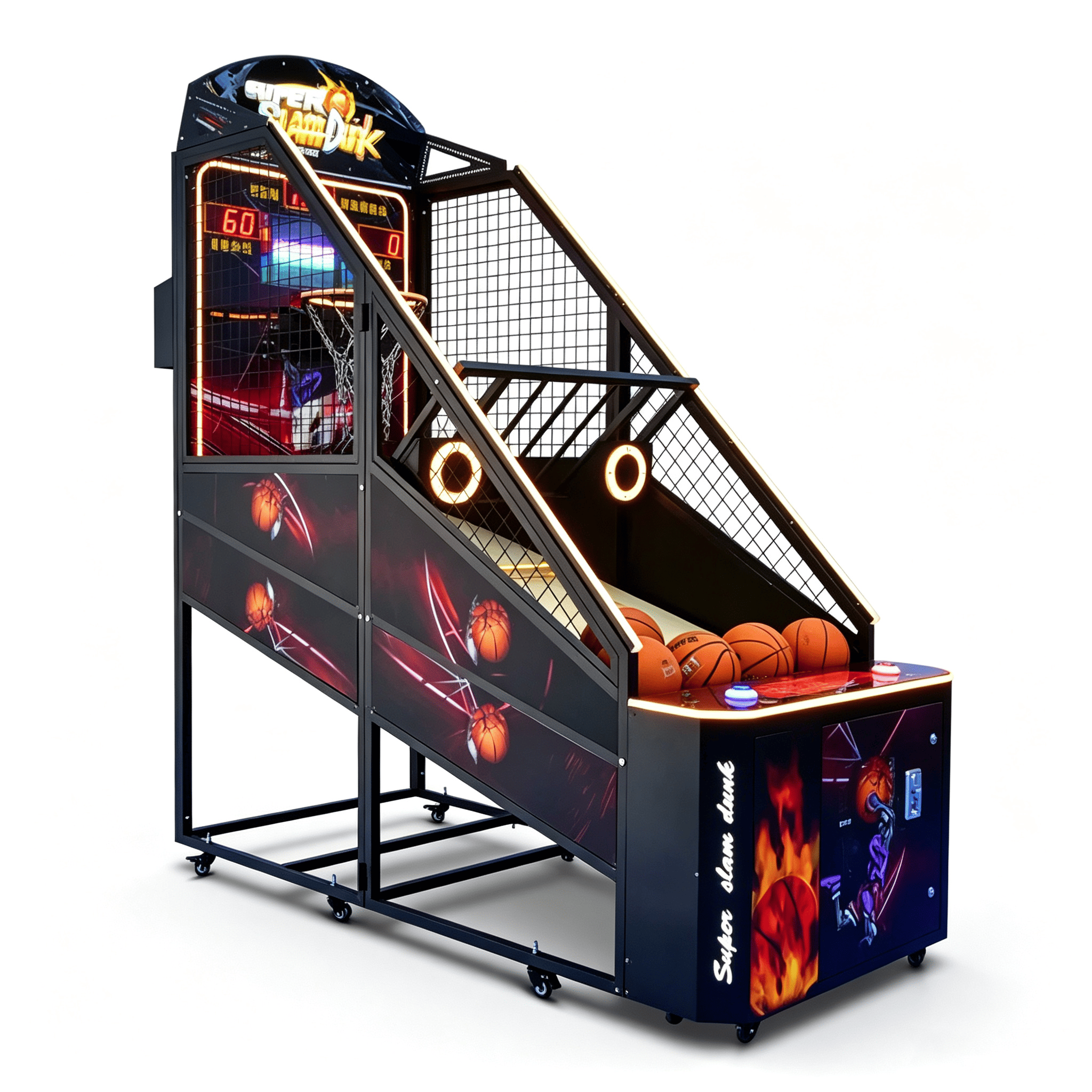 Large Indoor Basketball Arcade Game Machine | Commercial Basketball Shooting Machine